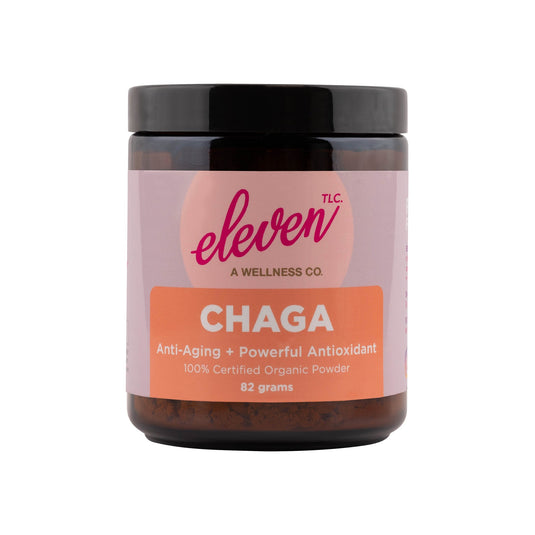 Organic Chaga Mushroom Powder, Full Spectrum – Antioxidant + Anti - Aging Superfood - Vegan America