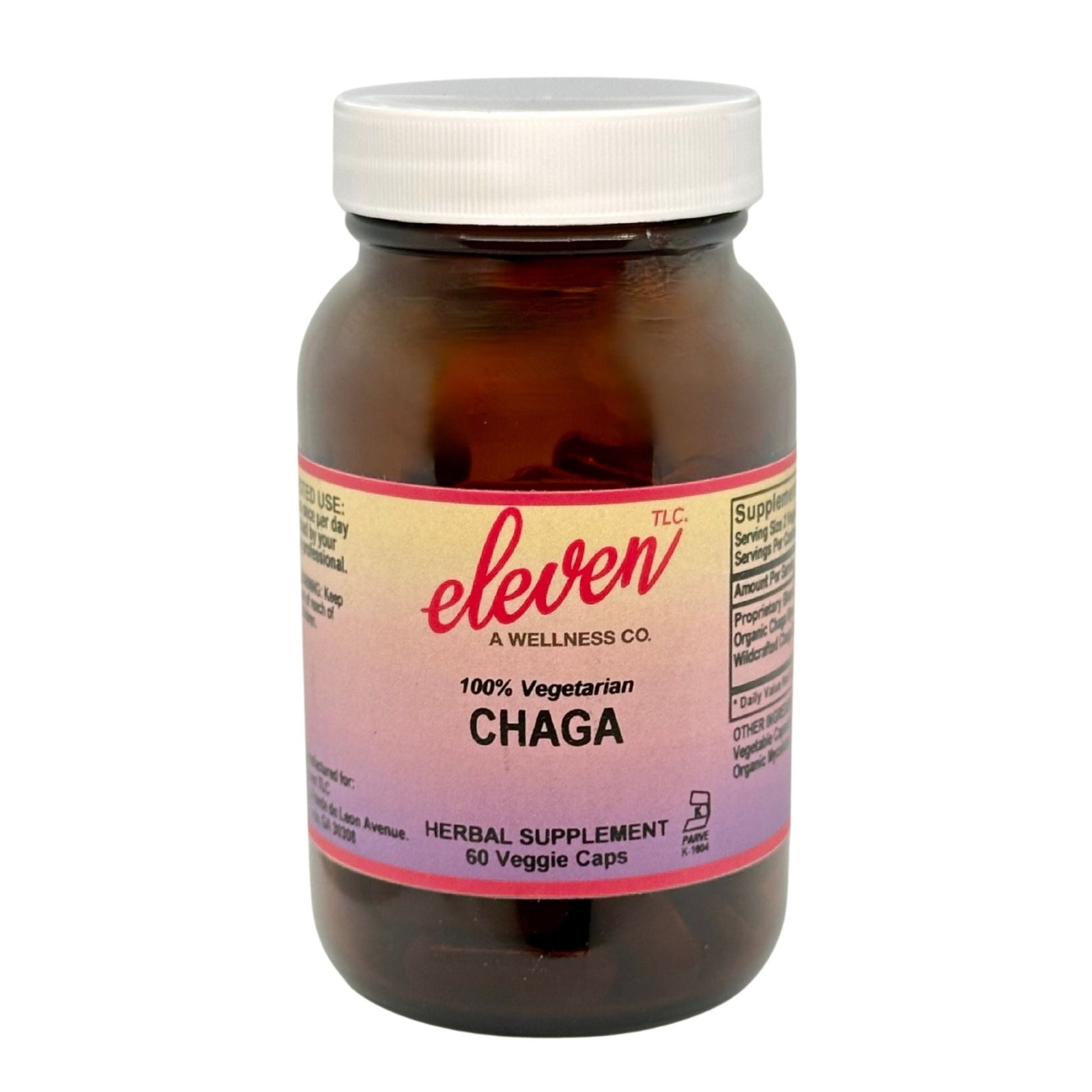 Organic Chaga Mushroom Capsules |60 Count - Vegan America