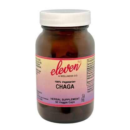 Organic Chaga Mushroom Capsules |60 Count - Vegan America
