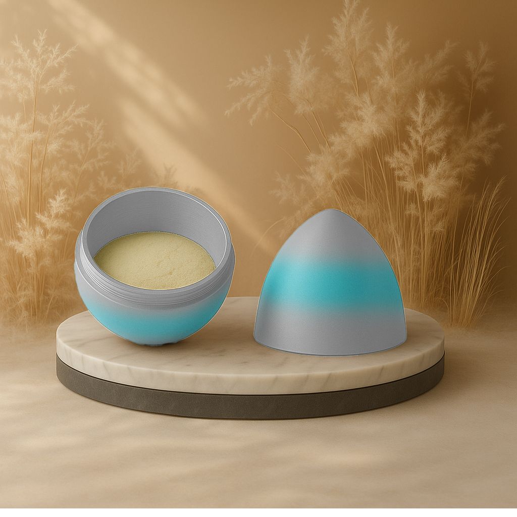 COOL Beauty Mask - Winter Skin Itch Relief with Aloe Vera, Chamomile, and Colloidal oatmeal | All-natural skincare gifts for sensitive winter skin (vegan)