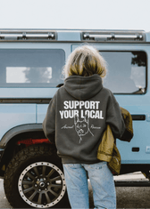 SUPPORT YOUR LOCAL ANIMAL RESCUE HOODIE - Vegan America