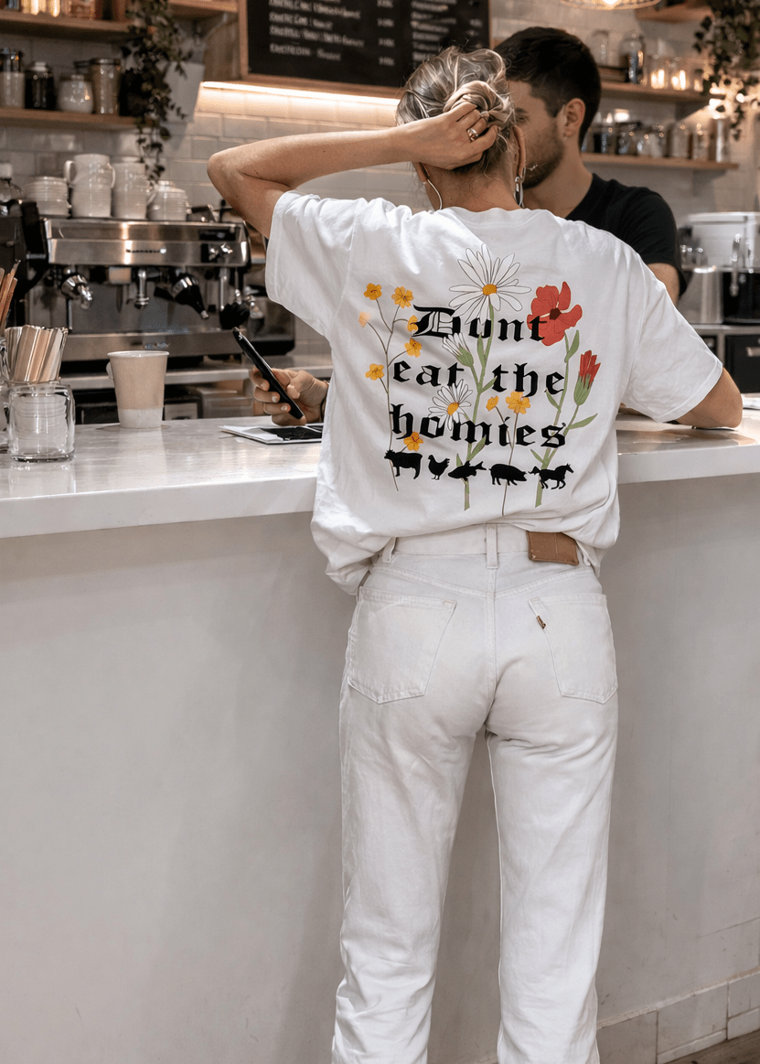FLOWER TEE - Vegan America