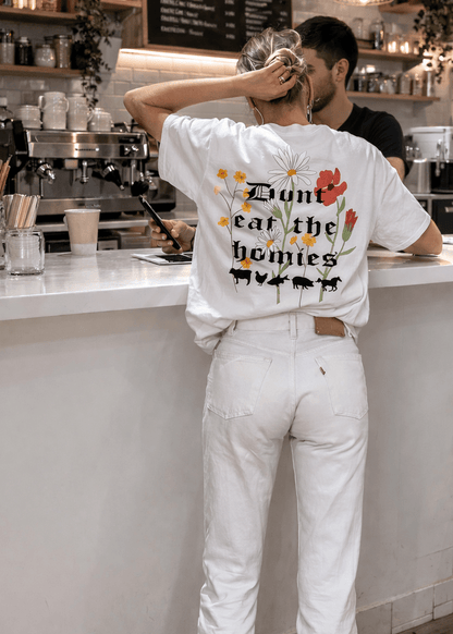 FLOWER TEE - Vegan America