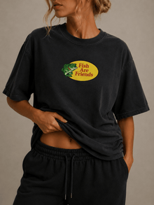 FISH ARE FRIENDS TEE - Vegan America