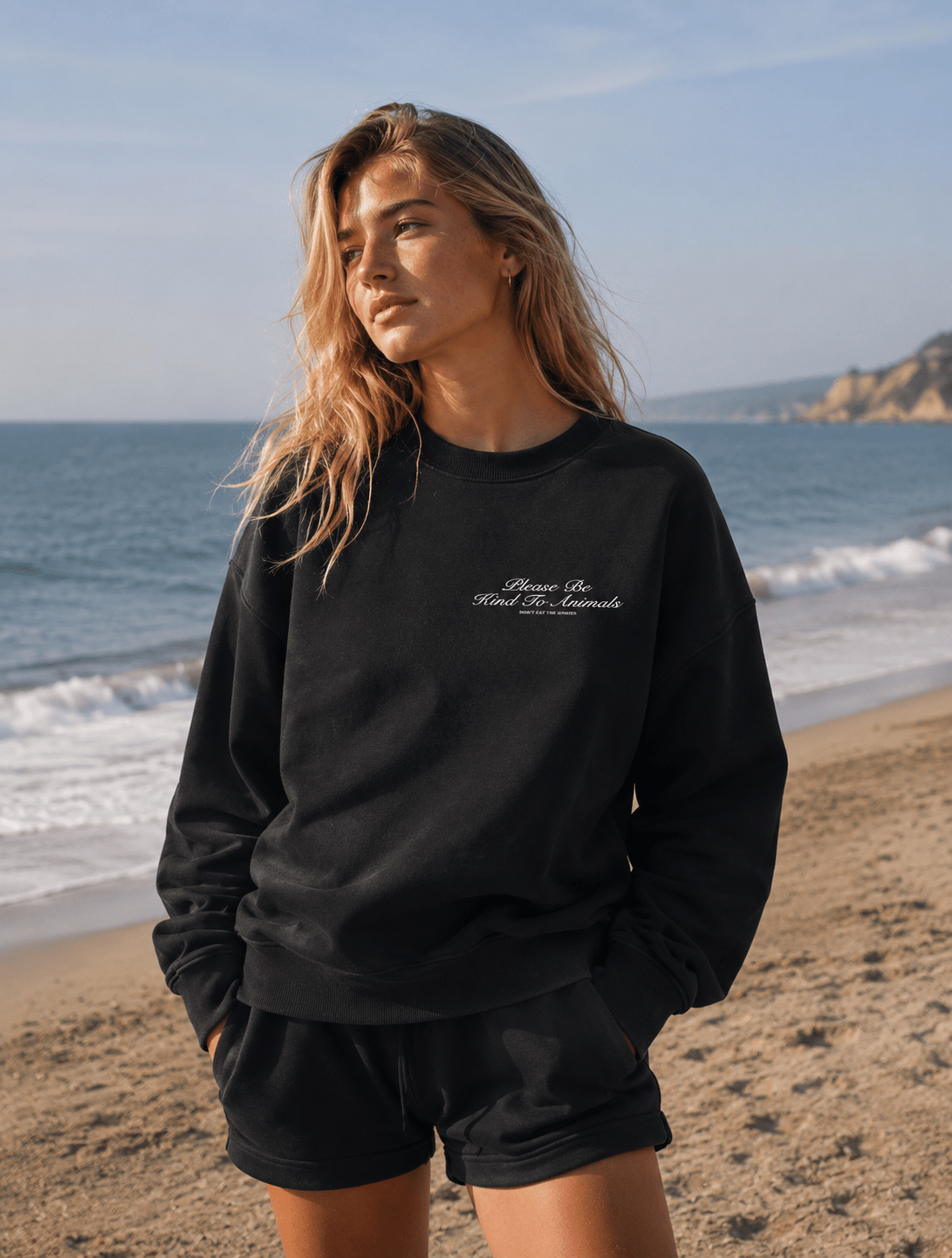 Be Kind Crewneck - Vegan America