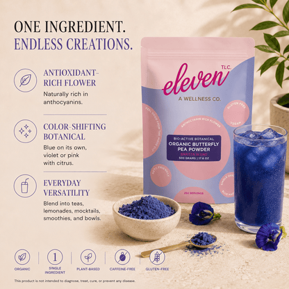 Organic Butterfly Pea Flower Powder | Blue Matcha | 500g Bulk Foodservice - Vegan America
