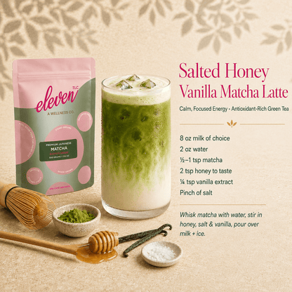 Organic Japanese Barista Matcha Powder | 500g Bulk Food Service | Eleven TLC - Vegan America