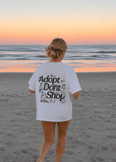 Adopt Dont Shop Tee - Vegan America