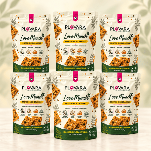 Love Munch Crackers (Pack of 6) - Vegan America