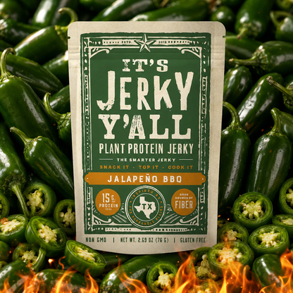 Jalapeño BBQ Jerky | Retail 6-Pack (The Smarter Jerky™)
