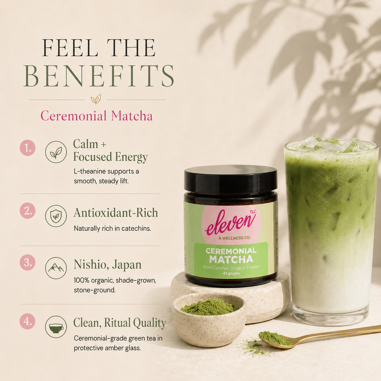 Ceremonial Nishio Matcha Powder 40g - Vegan America