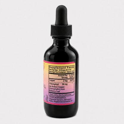 Chlorophyll Alcohol Free Tincture | 2 oz - Vegan America