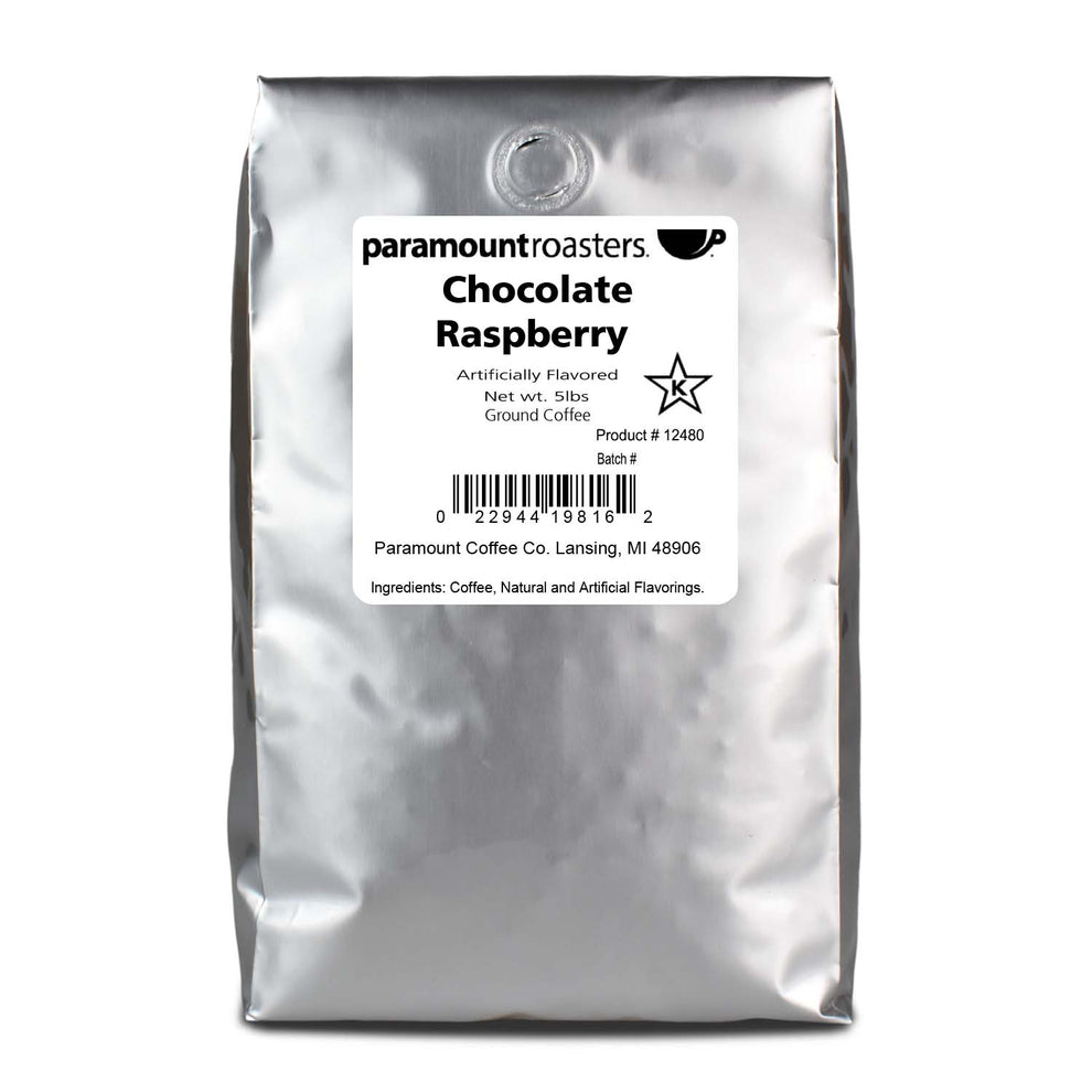 Chocolate Raspberry 5lb Flavored Ground Coffee | Vegan America