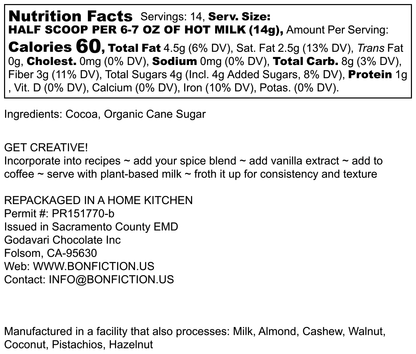 Hot Cocoa Mix - 70% Cocoa
