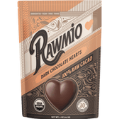 Rawmio Dark Chocolate Hearts - 100% Cacao - Vegan America
