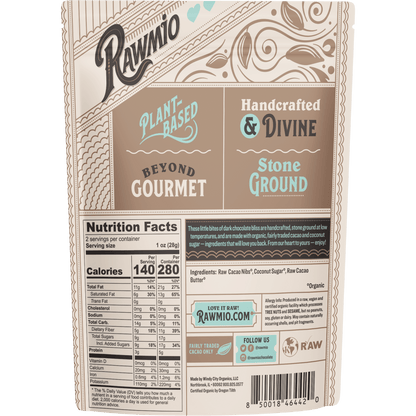 Rawmio Dark Chocolate Hearts - 70% Cacao - Vegan America