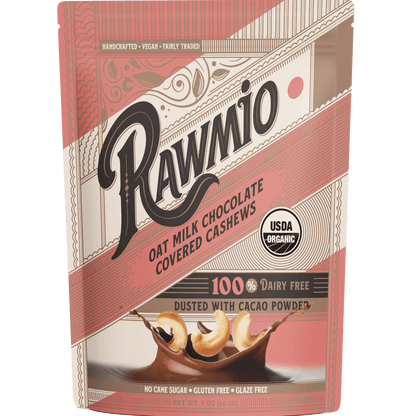 Oat Milk Chocolate Covered Cashews - Vegan America