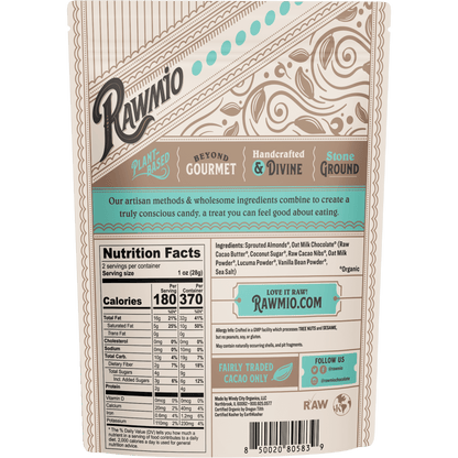 Oat Milk Chocolate Covered Sprouted Almonds - Vegan America