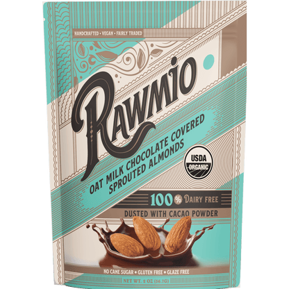 Oat Milk Chocolate Covered Sprouted Almonds - Vegan America