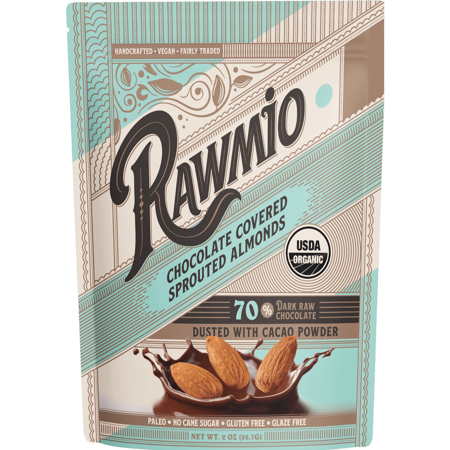 Chocolate Covered Sprouted Almonds - Vegan America