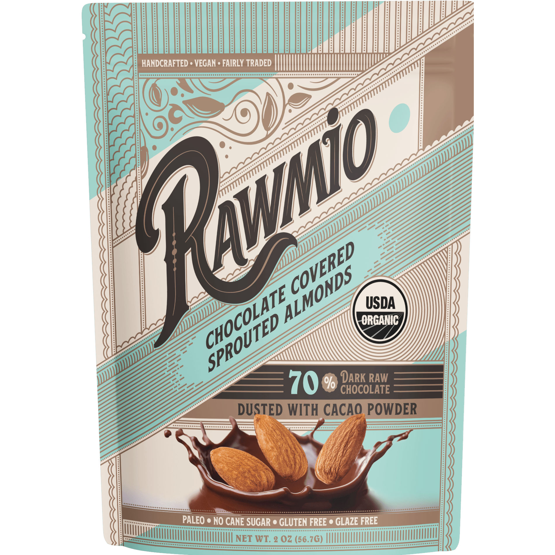 Chocolate Covered Sprouted Almonds - Vegan America