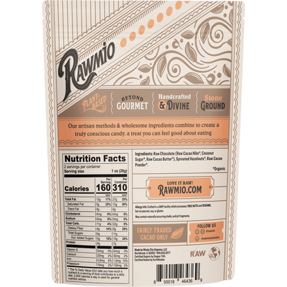 Chocolate Covered Sprouted Hazelnuts - Vegan America