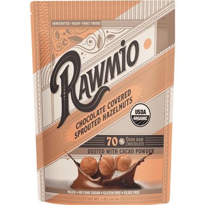 Chocolate Covered Sprouted Hazelnuts - Vegan America