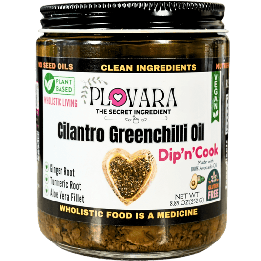 Cilantro GreenChilli Oil - Vegan America
