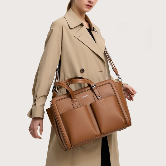 Daytripper Tote - Cinnamon + Gunmetal