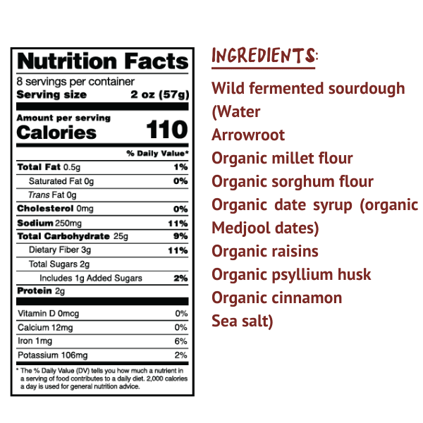 Cinnamon Raisin Gluten-Free Sourdough - 3 Pack (Gum-Free, Rice-Free) - Vegan America