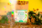 CLEANSE & RELIEF • Anti-inflammatory, nervine & allergy support • Pre-bagged herbal tea with Goldenrod, Stinging nettle, and Chamomile • 100% Wildcrafted & organic - Vegan America