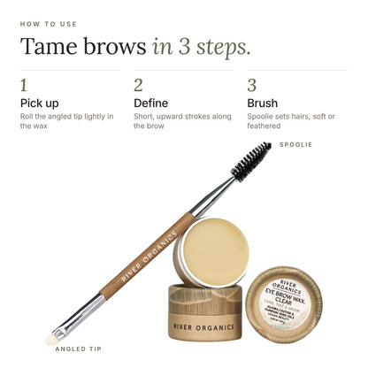 Brow Wax & Growth Serum - All Colors