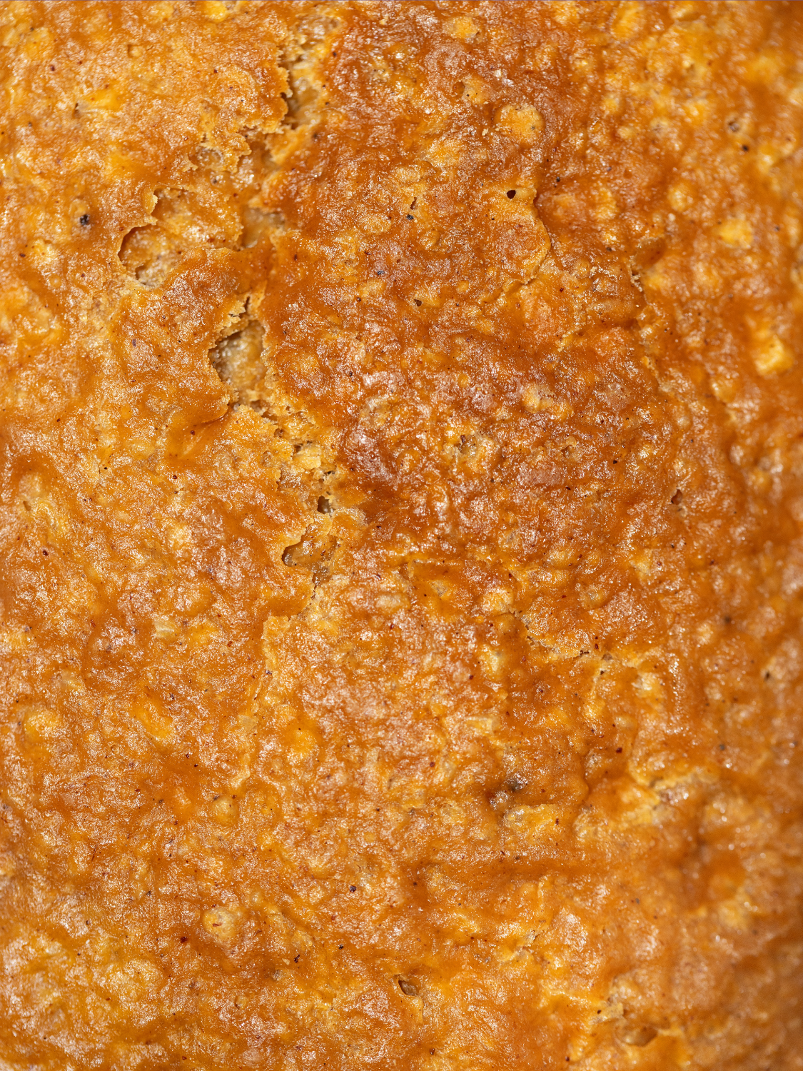 Close-up of a textured Pumpkin Spice Gluten-Free Bread