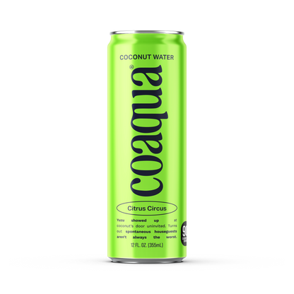 Coaqua Citrus Circus Coconut Water