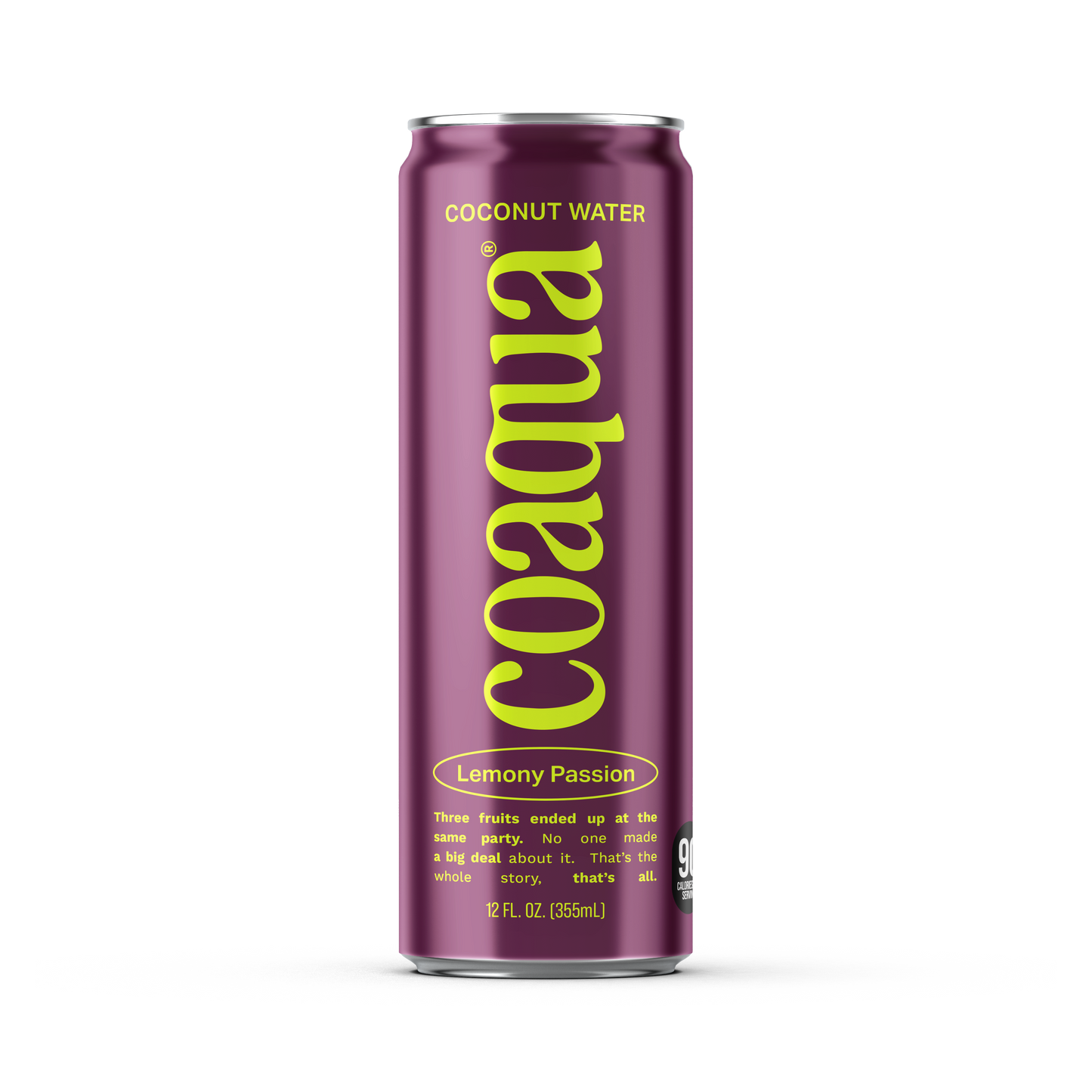 Coaqua Lemony Passion Coconut Water