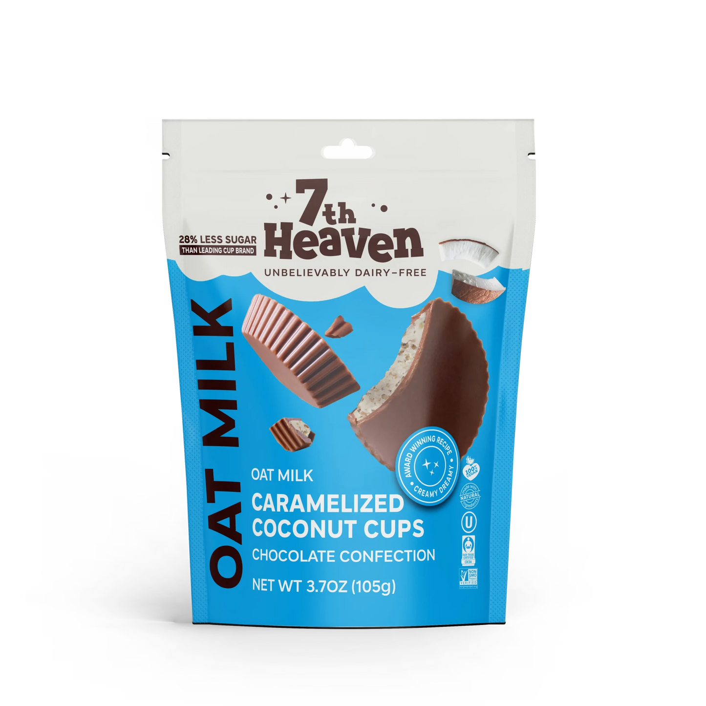 Caramelized Coconut Cups (bag of 5) - Vegan America