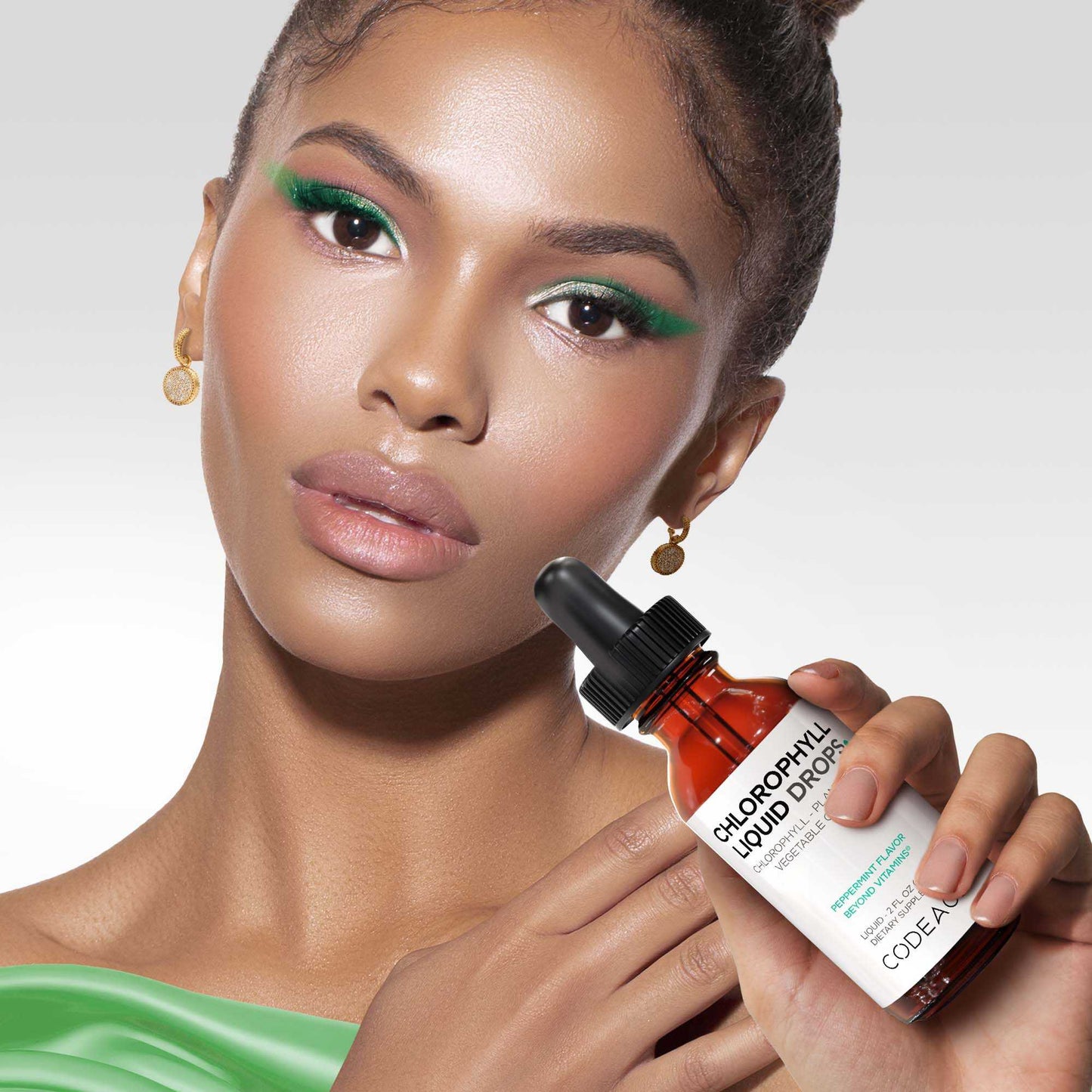 Chlorophyll Liquid Drops