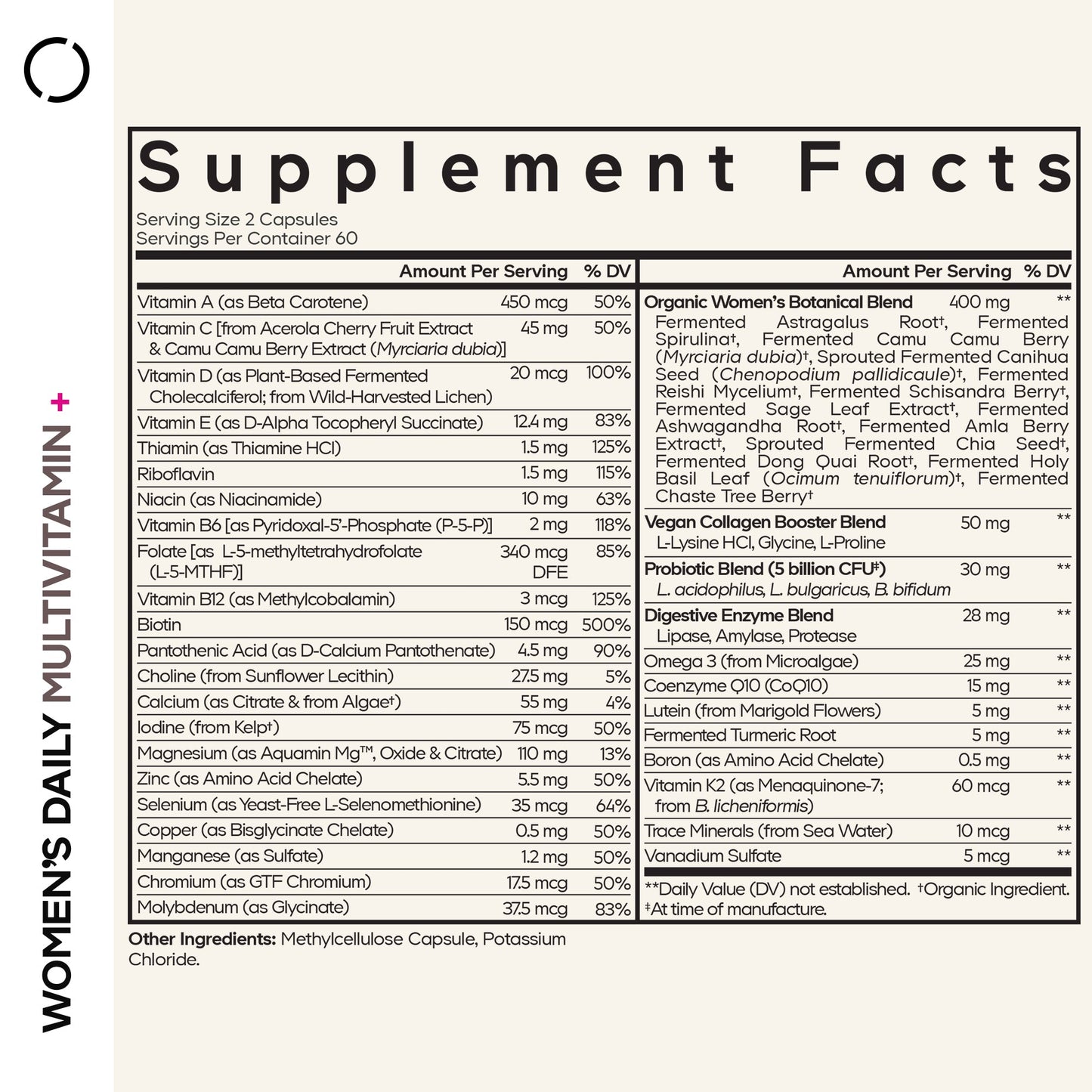 Women’s Daily Multivitamin+