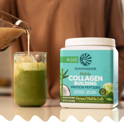 Collagen Building Protein Peptides Coconut Matcha Latte