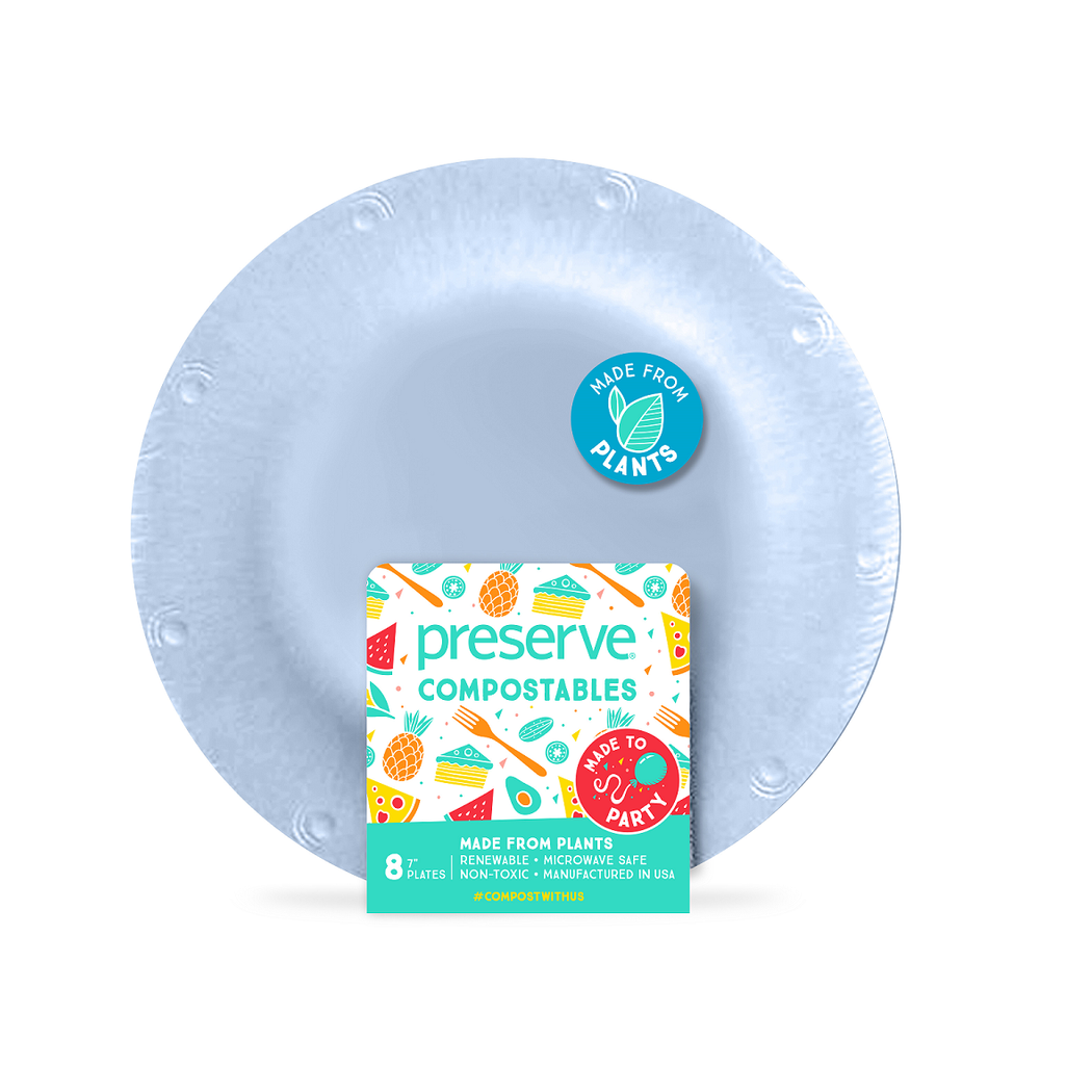 Small Compostable Plates | 8 Count