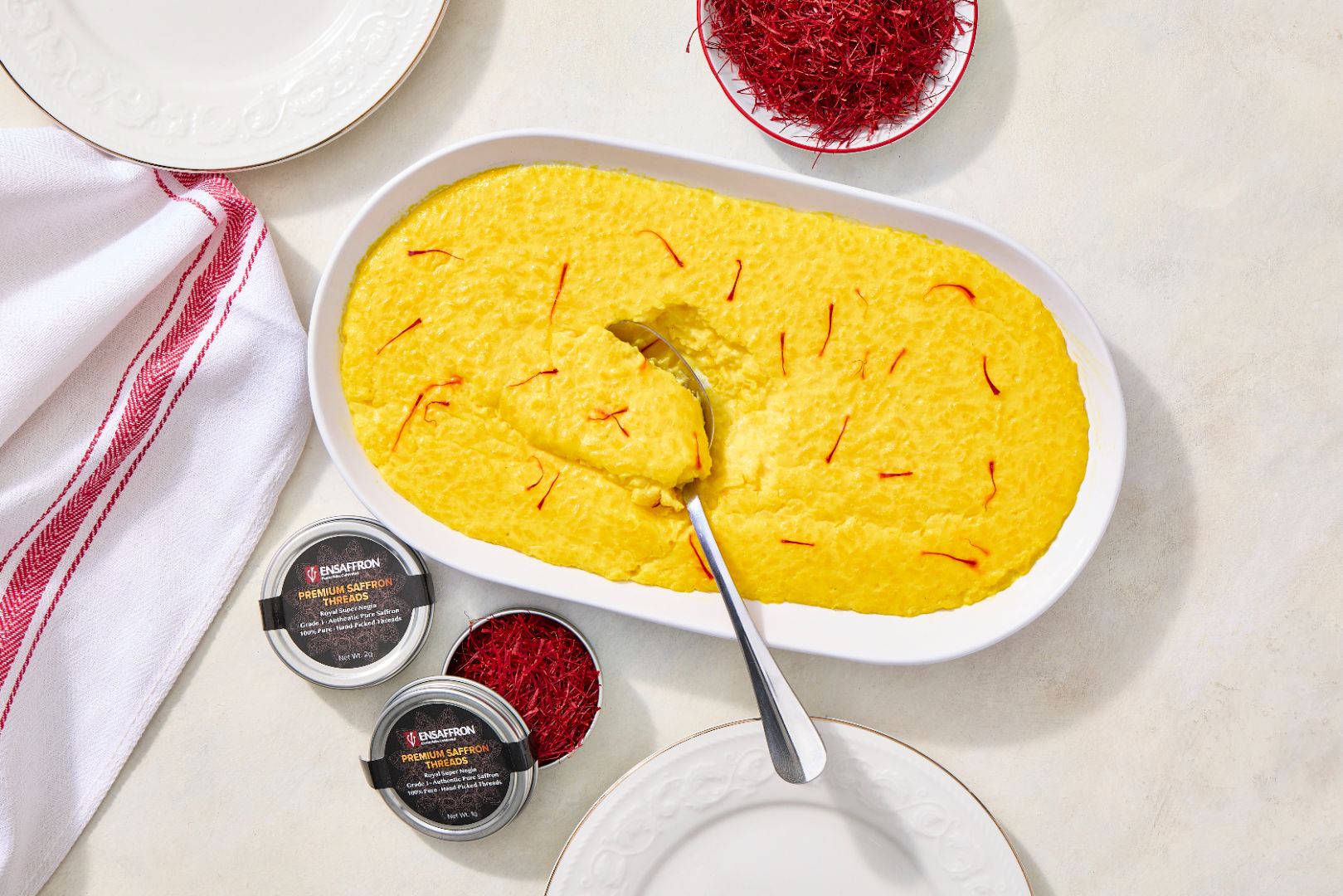 10 Grams (0.3 Oz) Heray Afghan Saffron Extra Class Premium Super Negin Quality - Vegan America