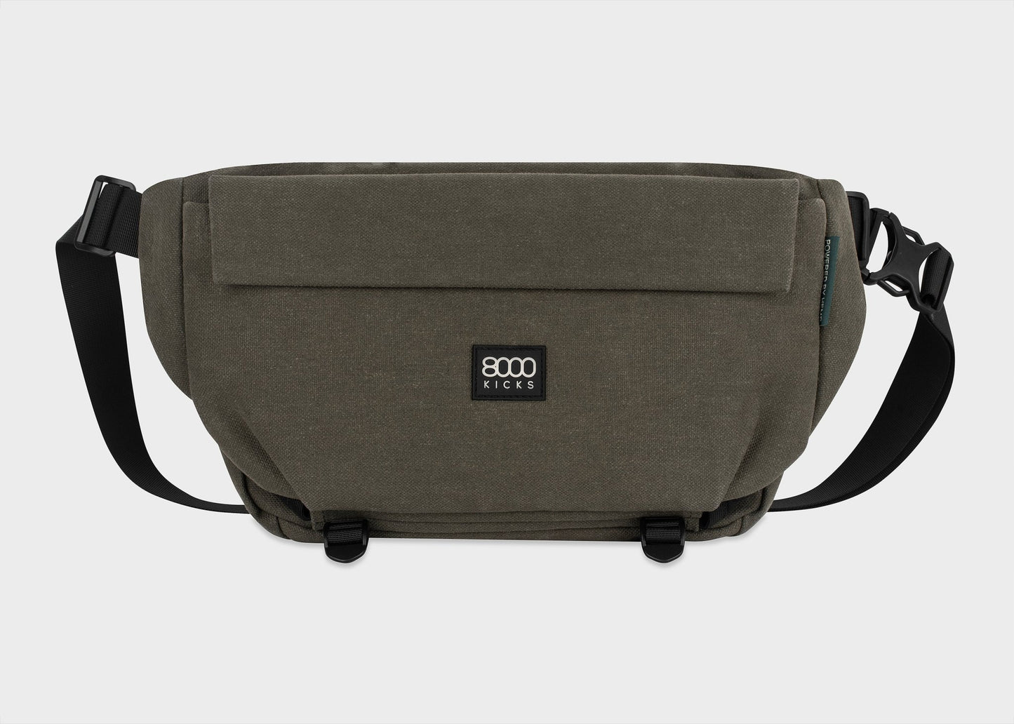 9L Travel Sling in Dark green - Vegan America