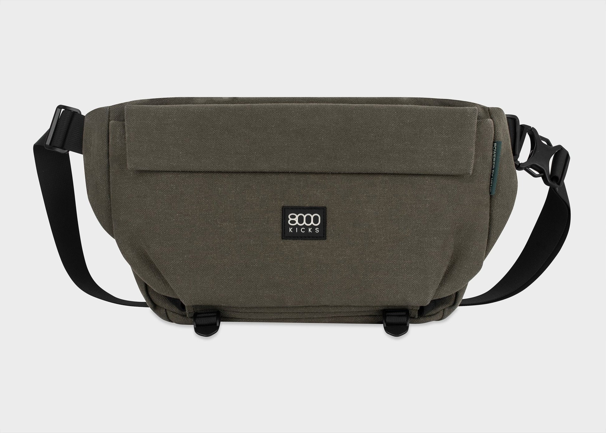 9L Travel Sling in Dark green - Vegan America