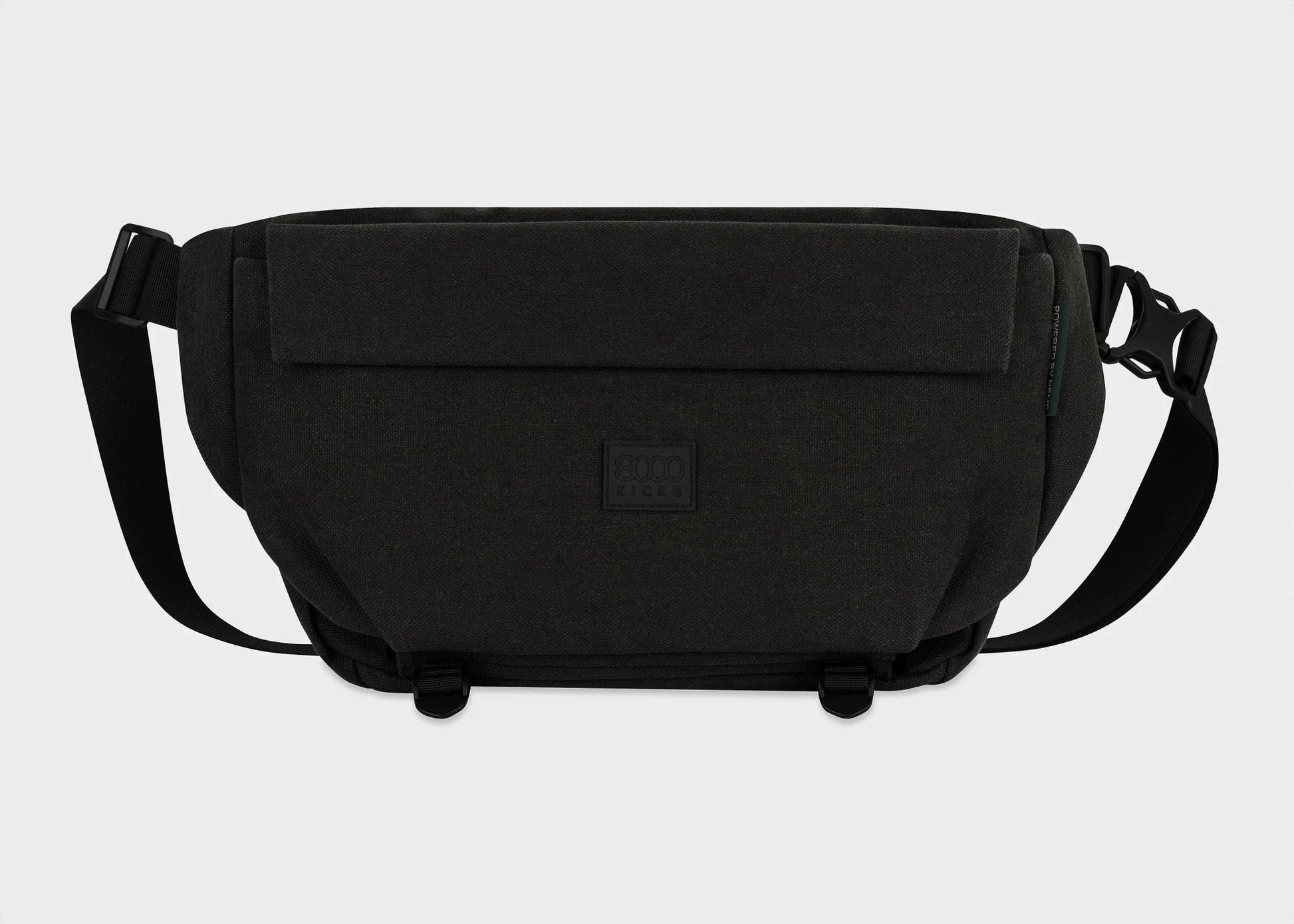 9L Travel Sling in Full Black - Vegan America