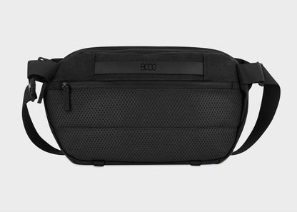 9L Travel Sling in Full Black - Vegan America