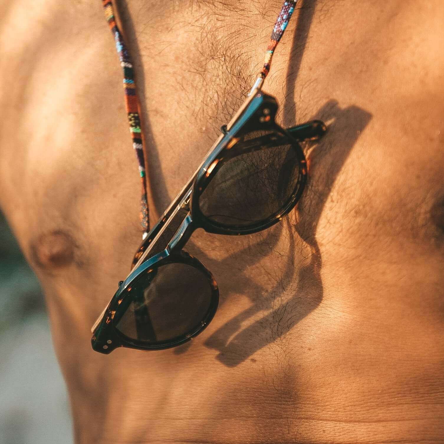 Ganges - Unisex Wood and Bio Acetate Sunglasses - Vegan America