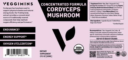 Organic Cordyceps Mushroom