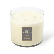 3 - Wick Cozy Cardigan 16oz Candle - Vegan America