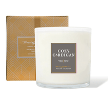 Cozy Cardigan Natural Candle 55oz Rosaline Collection - Vegan America