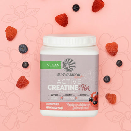 Active Creatine For HER - Raspberry Elderberry Lemonade